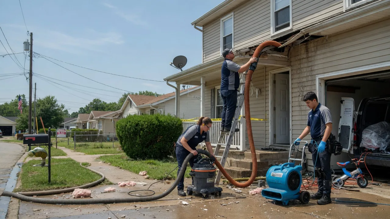 Water Damage Restoration in Nebo, WV near me